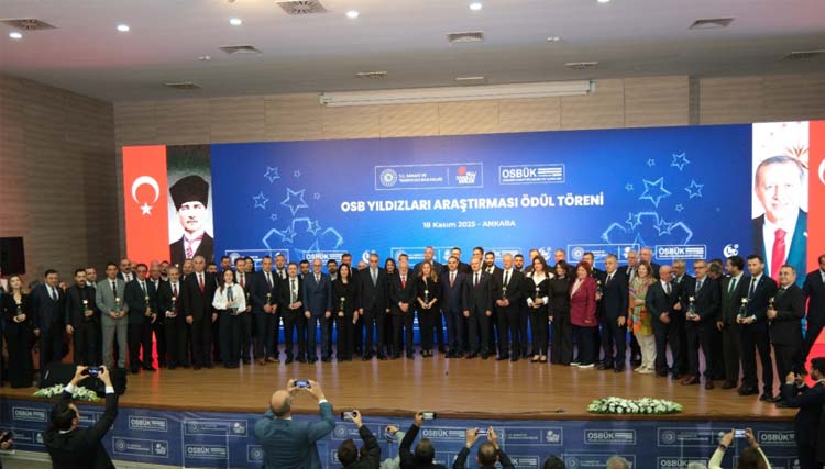 ASO 1. OSB’ye “En Çok Katkı Veren OSB” Ödülü