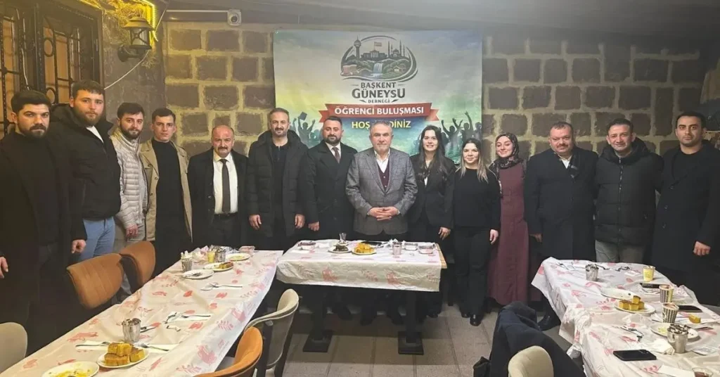 Başkent Güneysu Derneği’nden öğrenci buluşması
