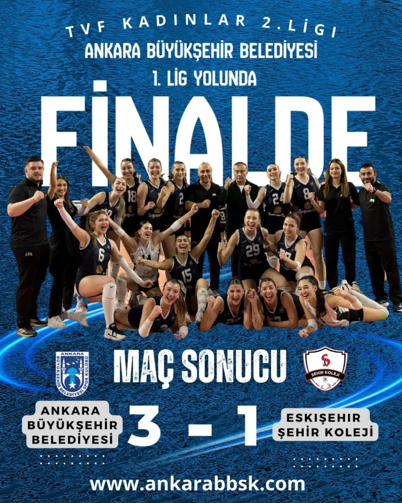 Kadın Voleybol Takımı finale yükseldi
