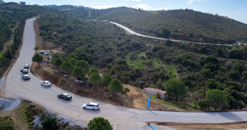 Güzelbahçe Payamlı yolu açıldı