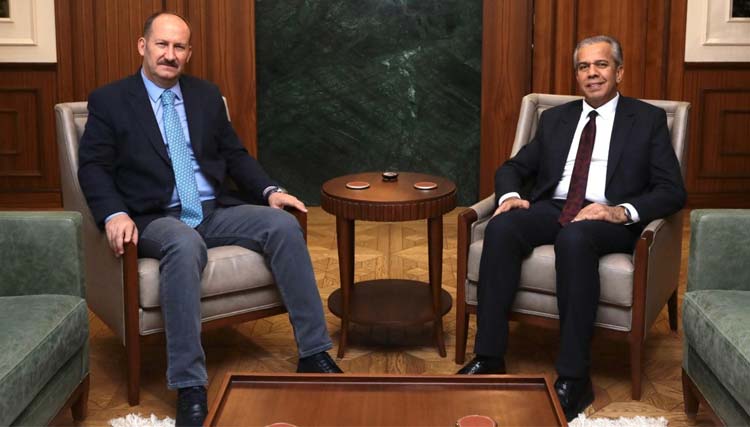 Kaymakam Kantay’dan Başkan Yıldızkaya’ya Teşekkür Ziyareti