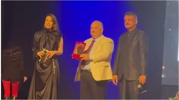 TİMBİR KKTC Temsilcisi Ertan BİRİNCİ’ye Onur Ödülü