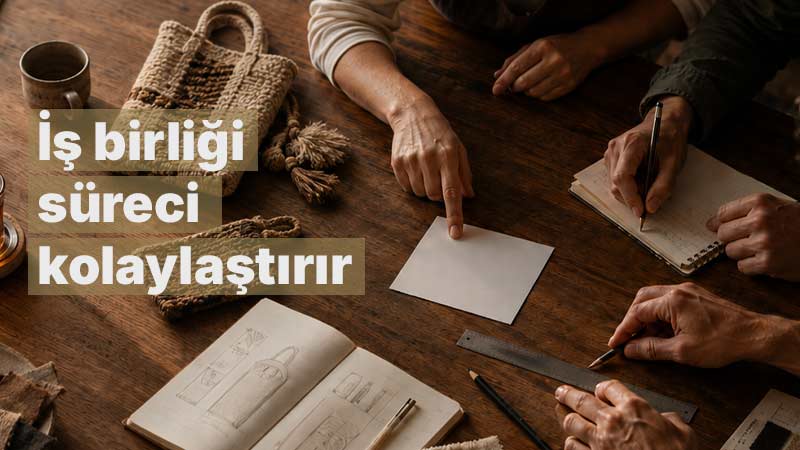 İş birliği süreci kolaylaştırır
