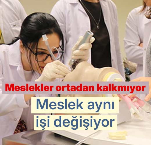 Meslek aynı kalıyor, işi değişiyor